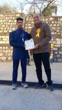 Divyanshu Bharti-class 8- participated in SGFI in 600 m race