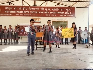 MORNING ASSEMBLY SAVE WATER SAVE EARTH