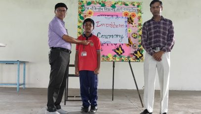 Investiture ceremony by primary section
