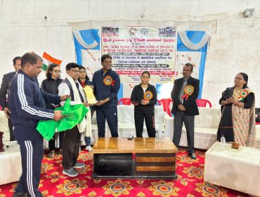 पूर्व प्रधानमंत्री स्वर्गीय अटल बिहारी वाजपेयी की जन्म शताब्दी के अवसर पर स्पोर्ट्स स्टेडियम माती में खेल प्रतियोगिता का आयोजन किया गया।