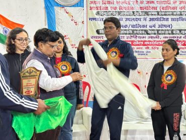 पूर्व प्रधानमंत्री स्वर्गीय अटल बिहारी वाजपेयी की जन्म शताब्दी के अवसर पर स्पोर्ट्स स्टेडियम माती में खेल प्रतियोगिता का आयोजन किया गया।