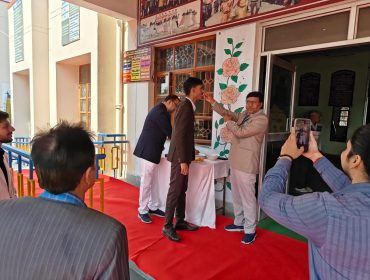 Blessing ceremony and farewell of class 12