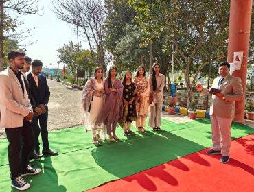 Blessing ceremony and farewell of class 12