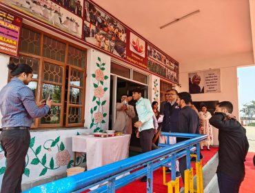 Blessing ceremony and farewell of class 12