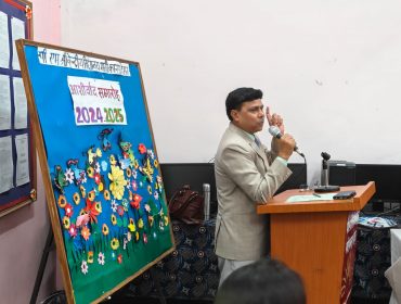 Blessing ceremony and farewell of class 12