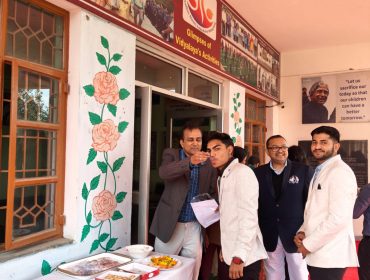 Blessing ceremony and farewell of class 12