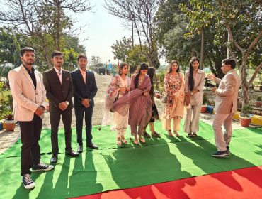 Blessing ceremony and farewell of class 12