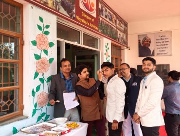 Blessing ceremony and farewell of class 12