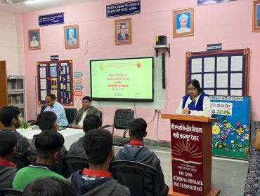 EXPERT TALK ON SUSTAINABLE LIVING UNDER PM SHRI SCHEME