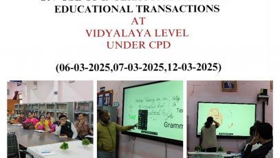 03 DAYS TRAINING (OFFLINE) ON USE OF INTRACTIVE PANEL FOR EDUCATIONAL TRANSACTIONS