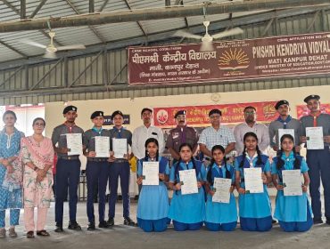 भारत स्काउट एंड गाइड प्रमाण पत्र वितरण (4)