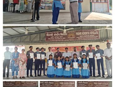 भारत स्काउट एंड गाइड प्रमाण पत्र वितरण (3)