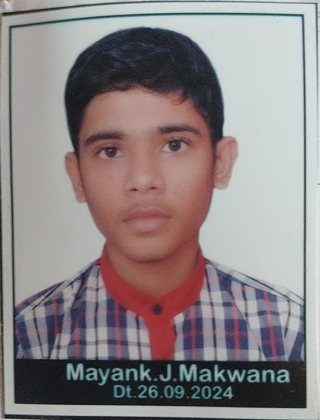 student name