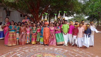 Pongal Day Celebration group photo