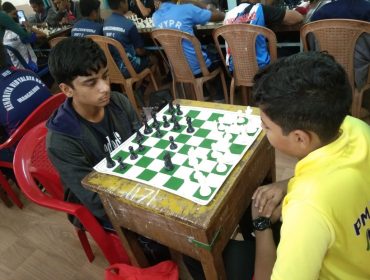 Nahusha Bhushan Represented KV Kodagu in Chess Competition