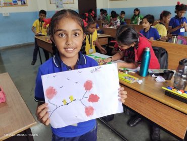 Thumb painting activity