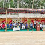 Dignitaries on stage