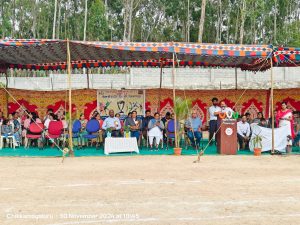 Dignitaries on stage