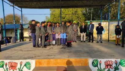 Prayer at Vidyalaya