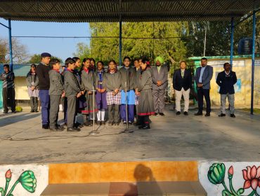 Assembly at Vidyalaya