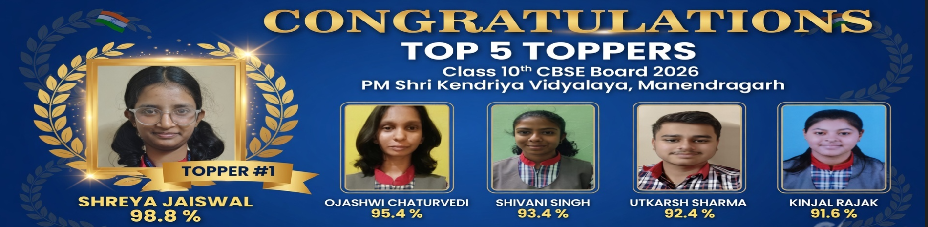 CLASS X TOPPERS 2026