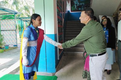 माननीय ए.सी. का स्वागत