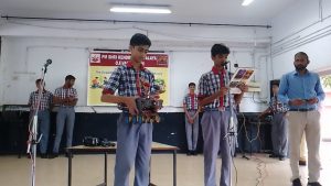 Demonstration of ROVER Developed by students