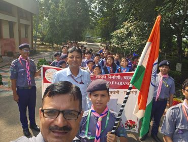 Gandhi Jayanti Rally pic