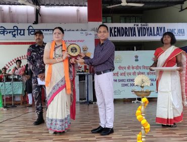 Formal welcome by Principal sir