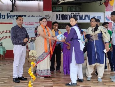 Football Distribution by respected MLA madam