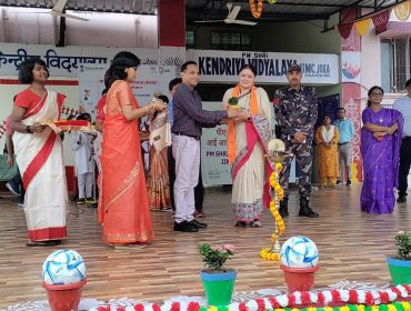 Green Welcome to our Chief Guest