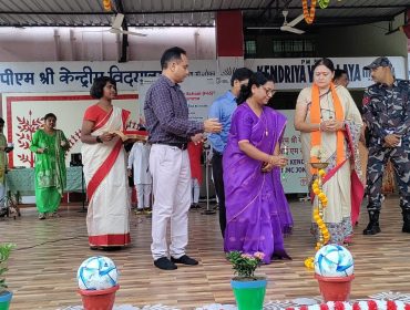 Lighting of the lamp by our respected chief guests