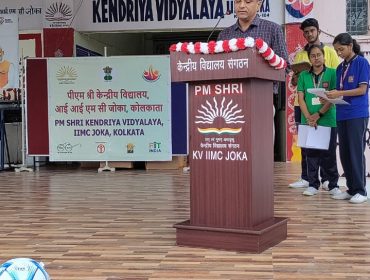 Welcome address by Principal sir