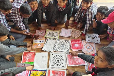 Art on Jan Jatiya Gaurav Diwas