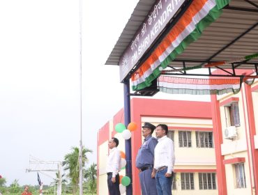Flag Hoisting by Principal Sir