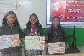 National Youth Day celebrated in the Vidyalaya