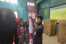 AI MELA VISIT BY PRIMARY STUDENTS