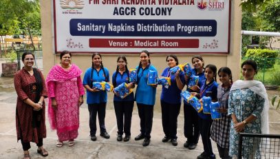 SANITARY NAPKINS DISTRIBUTION