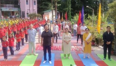 International Yoga Day celebration celebration