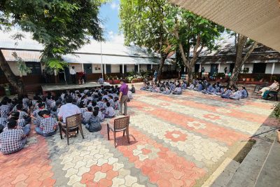 school assembly