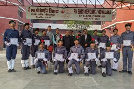 Distribution of Certificates to NCC Troops