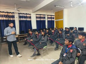 Harsh ji addressing students