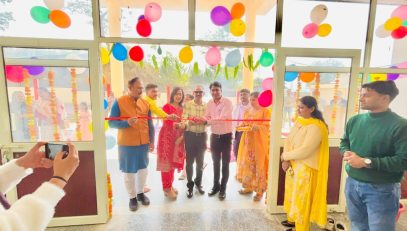 विद्यालय के नये भवन का शुभ प्रवेश समारोह