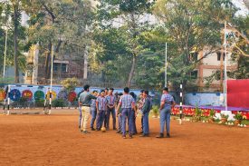 Mini football ground