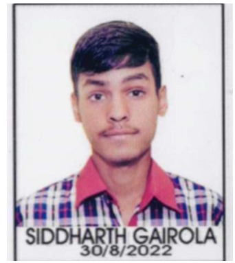 Siddharth Gairola