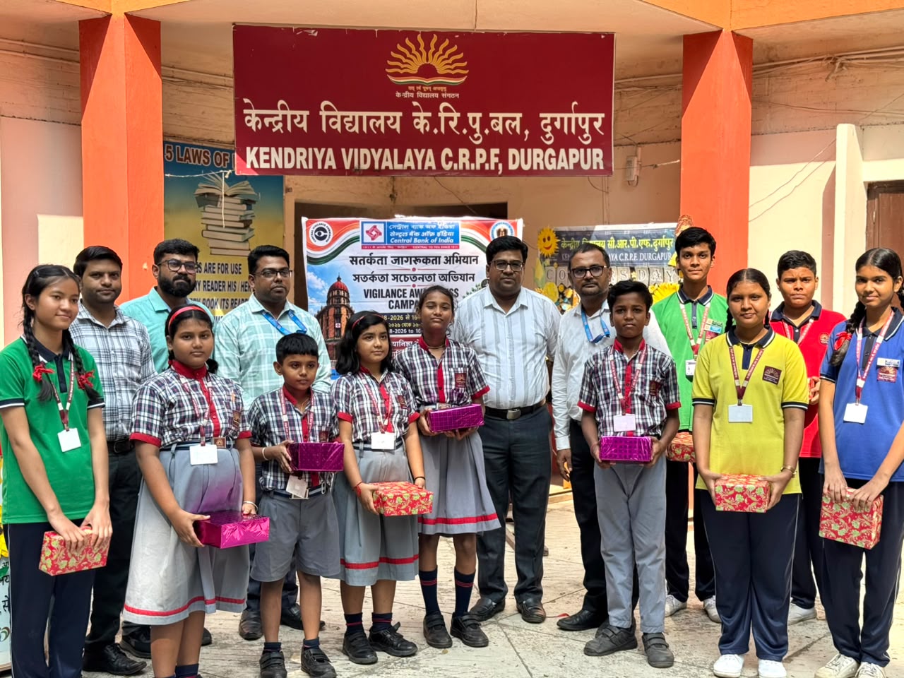 Prize distribution- vigilance awareness campaign
