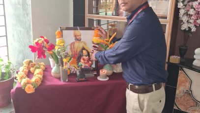 Shivaji jayanti celebration