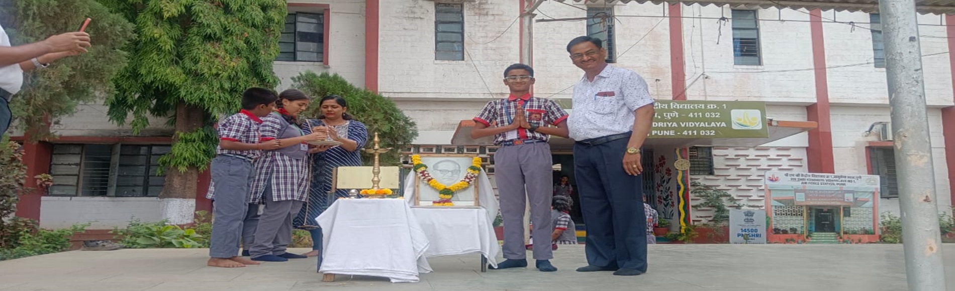 Celebration of Dr Babasaheb Ambedkar Jayanti kv