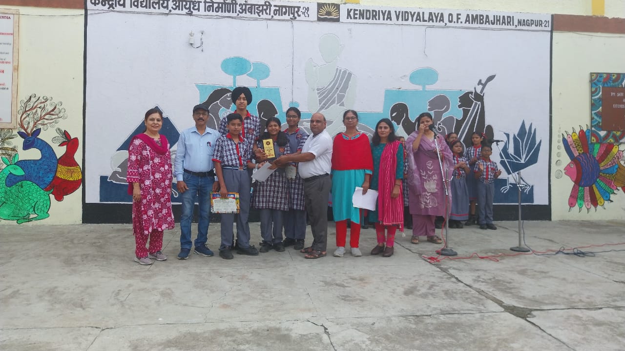 Certicate Distribution to the team winner 1 of Kala Utsav 2026