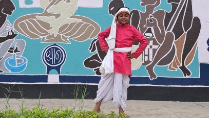 solo dance by student